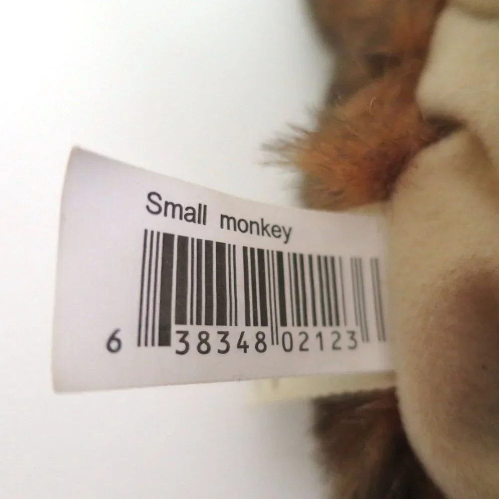 Folkmanis 10" Small Monkey Hand Puppet With Long Tail - Picture 6 of 6